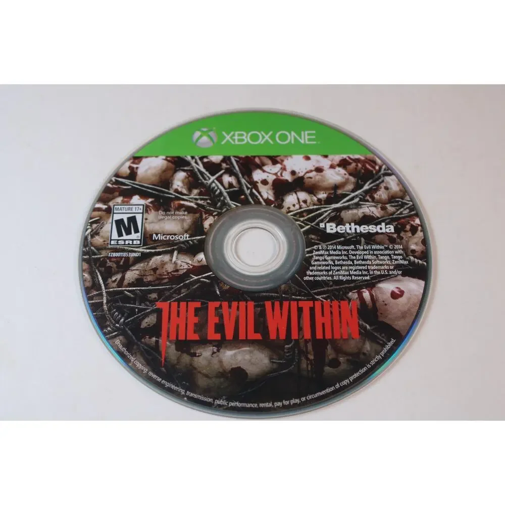 The Evil Within (Microsoft Xbox One) Authentic, disc only, Tested/works